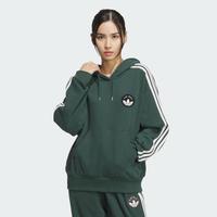 adidas 三叶草 三叶草气质时尚宽松休闲女装连帽卫衣套头衫