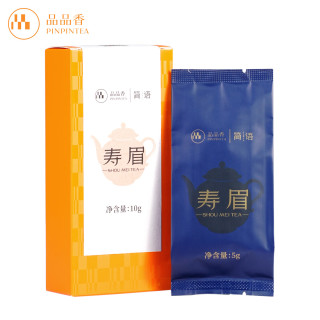 品品香 礼盒装 寿眉老白茶