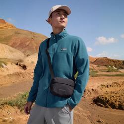 Columbia 户外男子简约立领时尚保暖舒适抓绒衣AE0560