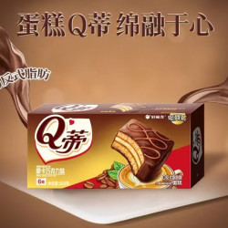 好丽友 Q蒂蛋糕 摩卡巧克力味 6枚装 168g
