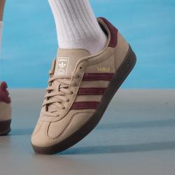 adidas 三叶草 GAZELLE INDOOR简约时尚低帮男鞋女鞋耐磨日常出行运动休闲鞋