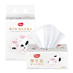 好奇 六层乳霜纸面巾80抽3包