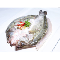 湄公大厨 清蒸白蕉海鲈鱼净重450-550g/条 3条 三去开背