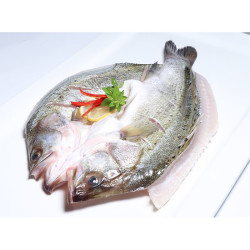 湄公大厨 清蒸白蕉海鲈鱼净重450-550g/条 3条 三去开背