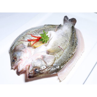湄公大厨 清蒸白蕉海鲈鱼净重450-550g/条 3条 三去开背