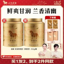 八马茶业 福建安溪铁观音 252g*2罐（含赠）送试茶+礼袋