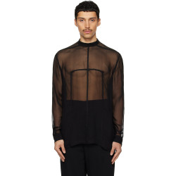 Rick Owens 瑞克 欧文斯 男士 黑色 Temple Silk