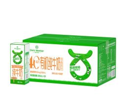 1号会员店 4.0g蛋白有机低脂高钙纯牛奶 200ml*20盒