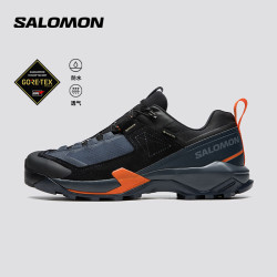 萨洛蒙 男款 城市轻户外防水透气舒适稳定登山徒步鞋 X ULTRA ALPINE GTX 深夜蓝