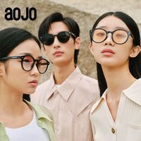 百亿补贴：aojo 个性潮流遮阳折叠墨镜设计感百搭减龄太阳镜