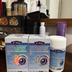 K-MAX YOUNG kmax视力清专利儿童青少年学生叶黄素片蓝莓花青素dha官方正品x