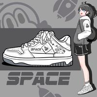 艾米与麦麦 女士休闲鞋 学生小白鞋