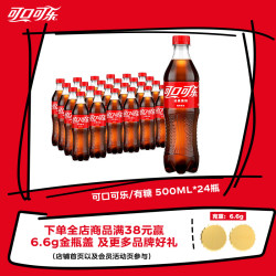 可口可乐 汽水 500ml*24瓶