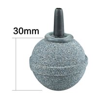森森 气泡石氧气泵用高温烧结气饼 球状直径30mm