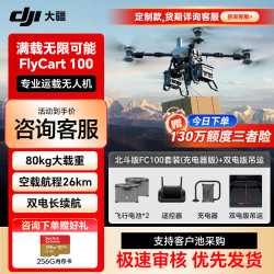 大疆 大型载重无人机 FlyCart100标准套装 80公斤运输