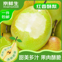 京鲜生 山西红香酥梨 净重8斤 单果120g+ 新鲜水果 源头直发