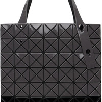 BAO BAO ISSEY MIYAKE Gray Prism Bi-Color Tote