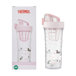 THERMOS 膳魔师 Tritan时尚运动摇摇杯500ml 小狗旺旺 500ml