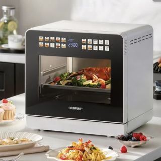 EdenPURE 家用电烤箱蒸箱台式 星穹热风18L 蒸烤箱一体机蒸烤箱