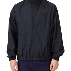 HELLY HANSEN HH12409 夹克,HH 标志轻便,防水,中性款, 黑色