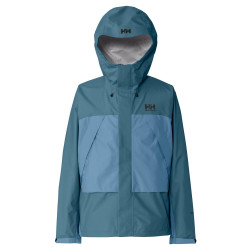 HELLY HANSEN Scandza 轻便夹克,防水,防风,防寒,透气,保温,Scandza 轻便夹克, 云蓝色 / 月光海洋