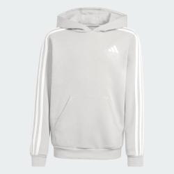 adidas 条纹时尚百搭休闲男大童连帽卫衣休闲童装上衣