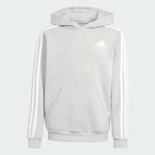 adidas 条纹时尚百搭休闲男大童连帽卫衣休闲童装上衣