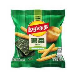 乐事 经典/大波浪/奇多系薯片 真脆薯条海苔味