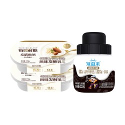 蒙牛 冠益乳  活力罐酸奶+希腊酸奶轻食碗