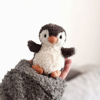 百亿补贴：邦尼兔 英国Jellycat花生企鹅玩偶 PNS3PN 高约12cm毛绒玩偶生日礼物