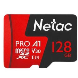 朗科 P500 至尊PRO版 读速100MB/s MicroSD存储卡  128GB