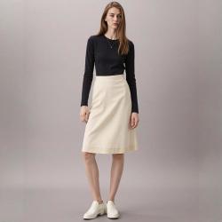 ZARA 女式时尚潮流辣妹打底搭配轻薄中长款半截裙
