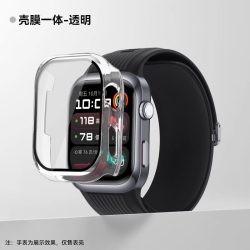 欧炫 适用华为watchD2保护壳钢化膜d2智能健康手表保护膜watchD2全包表壳腕部动态血压记录仪配件