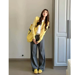 《香草奶盖》早秋款百搭软糯糯针织开衫上衣毛衣
