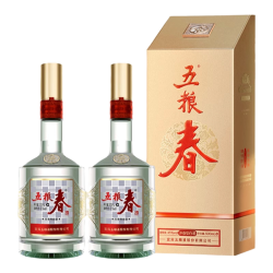 五粮浓香 五粮春 第二代 浓香型白酒 45度 500ml