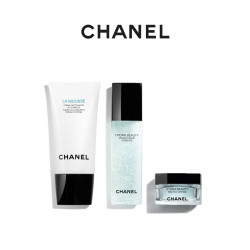 CHANEL 山茶花润泽明星套装 保湿护肤品礼盒 生日礼物 洁面乳150ml 微精华