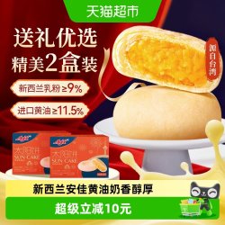 Aji 太阳饼传统中式下午茶糕点奶香黄油酥饼小吃早餐零食点心馅饼