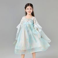 百亿补贴：笛莎 女童25春秋中大童春秋装儿童连衣裙