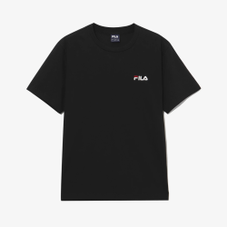 FILA 正品FILA斐乐短袖男女情侣26夏新款刺绣小标轻薄透气时尚休闲T恤