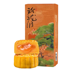 知味观 流心奶黄 港式月饼 100g