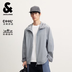 杰克琼斯 男装春秋休闲外套合集 2262SP003E44灰白色 XS （165）