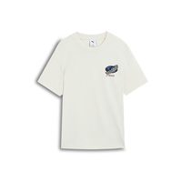 PUMA 撞色印花宽松休闲T恤男纯棉柔软运动短袖633077彪马puma官方奥莱