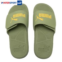 PUMA 茵特丨PUMA彪马绿色拖鞋男鞋女鞋2026新款魔术贴运动凉拖沙滩鞋