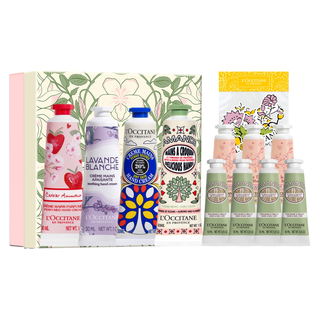 L'OCCITANE 欧舒丹 润手系列护手霜套装 (乳木果30ml+马鞭草手霜30ml+樱花30ml+甜扁桃30ml)
