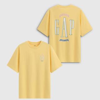 Gap 男女装2026夏季款纯棉logo印花宽松短袖T恤休闲上衣854651