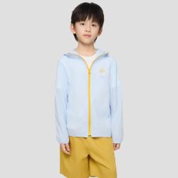 Gap 男女童2026春季款logo印花轻薄连帽外套儿童装肌肤衣884695