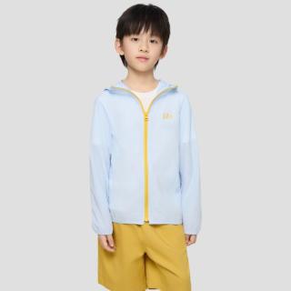 Gap 男女童2026春季款logo印花轻薄连帽外套儿童装肌肤衣884695