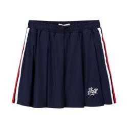 Levi's 童装女童短裙夏季透气百褶裙休闲舒儿童裙子
