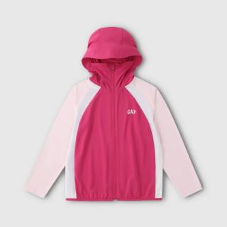 Gap 女童大童2026夏季款logo连帽衫卫衣儿童装893264