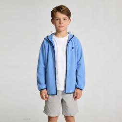 Gap 男童2026春季款轻薄logo字母连帽拉链夹克儿童装外套861134